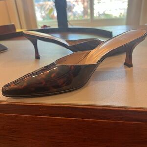 Stuart Weitzman Brown Women's Mules